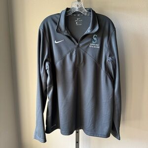 Nike Dri-Fit Seattle Mariners Spring Training 1/4 zip long sleeve shirt